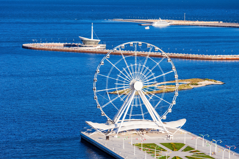 Baku Seaside Park is an attractive destination