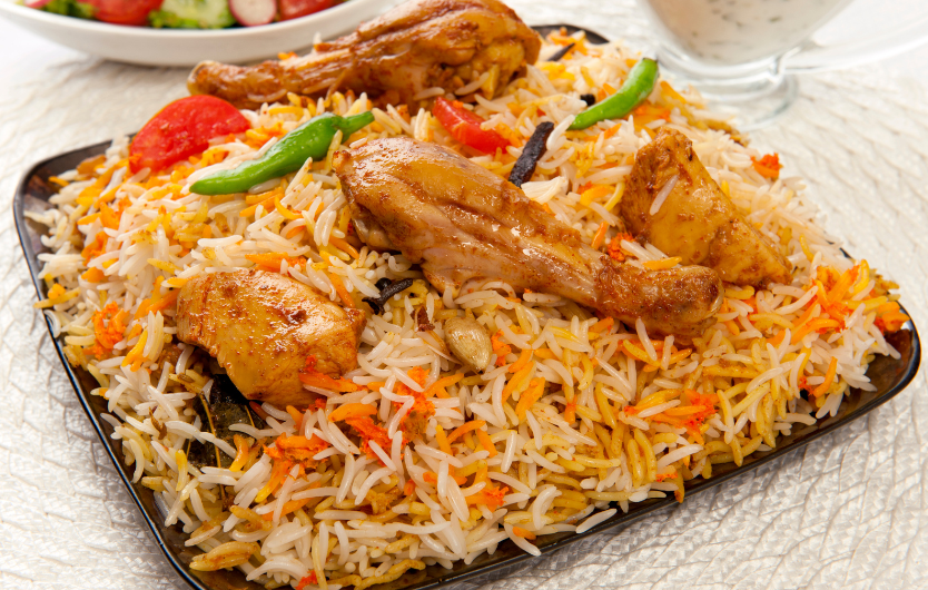 Biryani is the quintessential celebratory dish in India