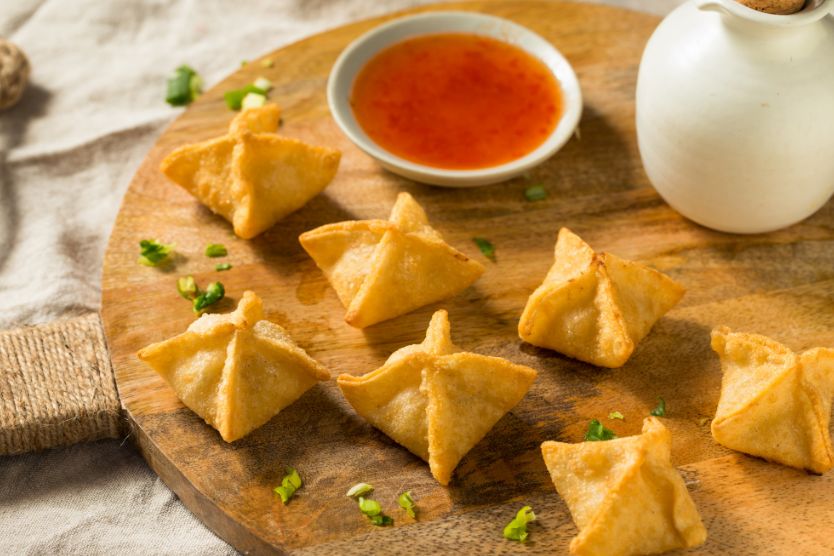 Fried wontons are almost like Vietnamese nachos