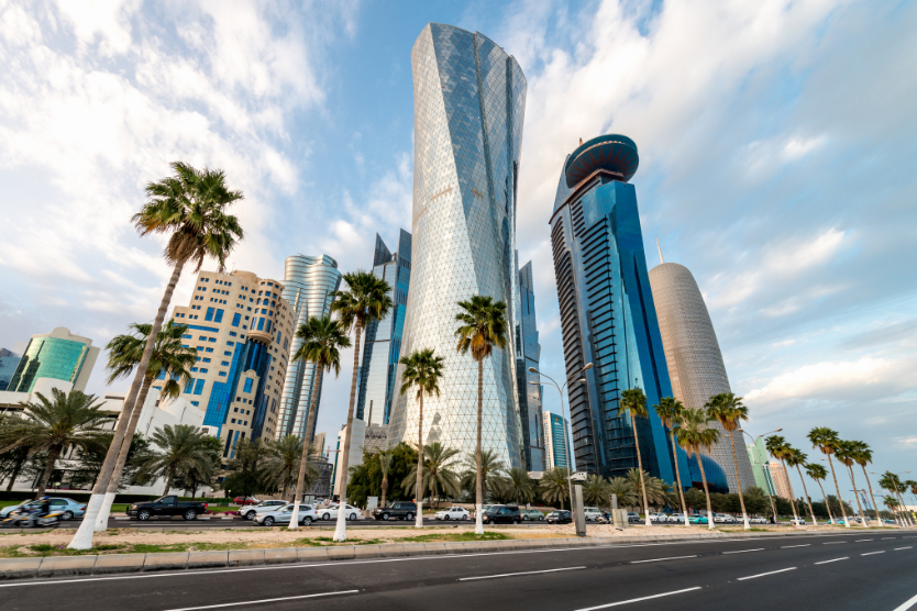 Doha skyscraper in Qatar