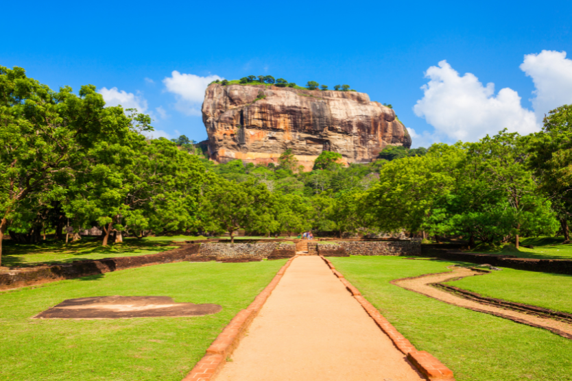 Sigiriya is one of the most popular tourist destinations