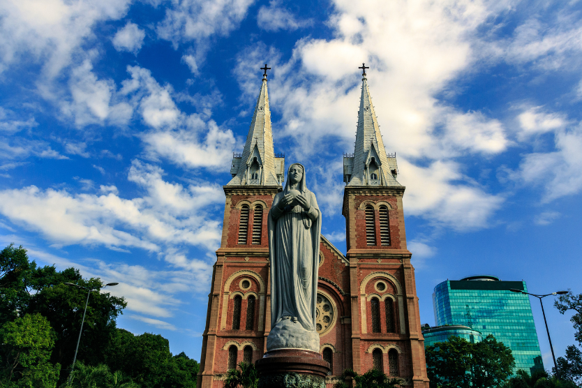 There are many Vietnamese who follow Catholicism