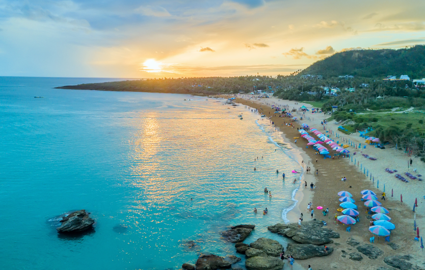 Kenting National Park is known for its lush forests and splendid beaches