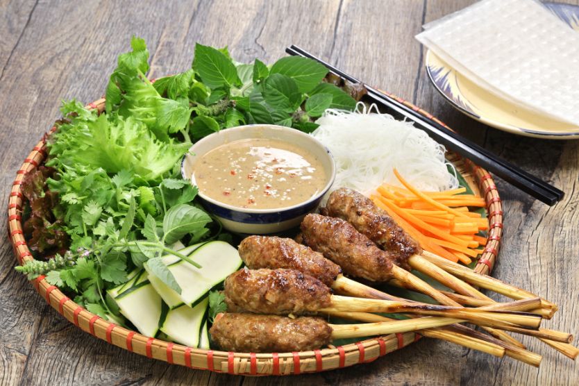 Nem lui Hue is a novel new take on the “meat-on-a-stick” idea