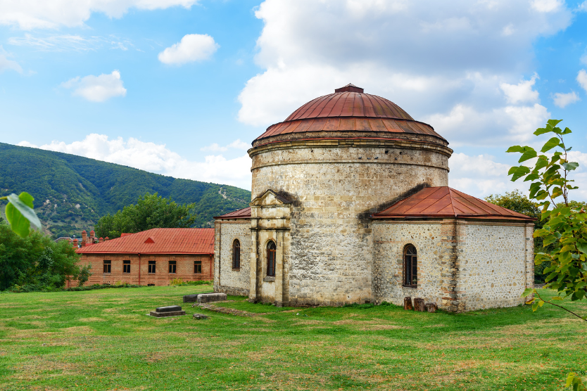 Sheki city in Azerbaijan