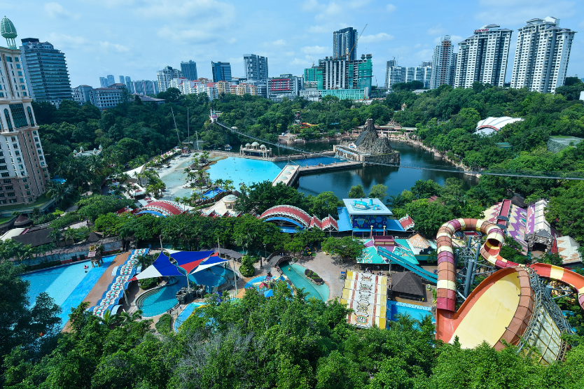 Sunway Lagoon Theme Park promises a trip filled with thrills and laughter for visitors