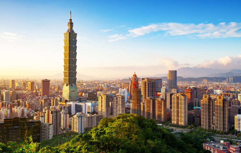 Taipei 101 is a well-known attraction in Taiwan